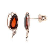 Boucles d'oreilles en argent et Ambre baltique