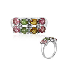 Bague en argent et Tourmaline