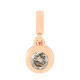 Pendentif en or et Diamant rose de France VS1 d'Argyle (Annette)