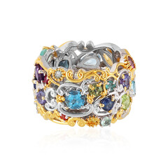 Bague en argent et Péridot (Gems en Vogue)