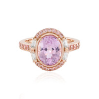 Bague en argent et Kunzite