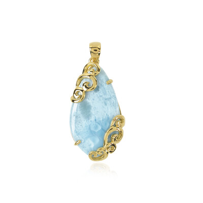 Pendentif en argent et Larimar