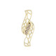 Pendentif en or et Diamant champagne I2 (Ornaments by de Melo)