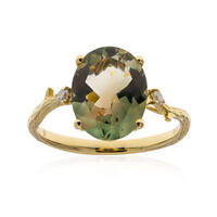 Bague en or et Pierre du Soleil (Smithsonian)