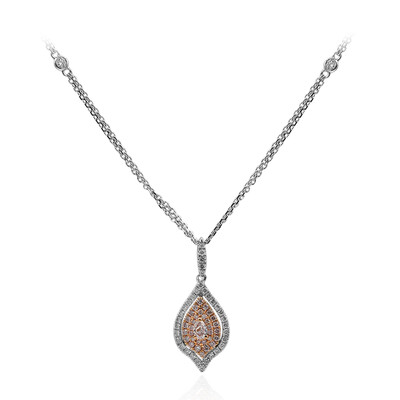 Collier en or et Diamant rose I1 (CIRARI)