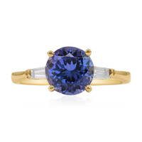 Bague en or et Tanzanite AAA (CIRARI)