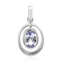 Pendentif en argent et Tanzanite lilas  (Pallanova)