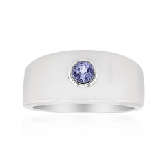 Bague en argent et Tanzanite non chauffée