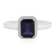 Bague en argent et Iolite (MONOSONO COLLECTION)