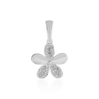 Pendentif en argent et Diamant I3 (J)