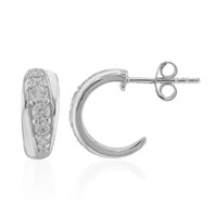 Boucles d'oreilles en argent et Zircon