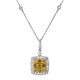 Collier en or et Diamant fancy SI2 (CIRARI)