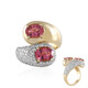 Bague en or et Tourmaline rose du Brésil AAA (SUHANA)