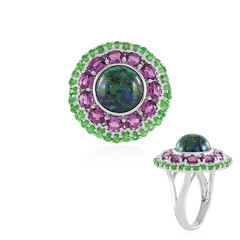 Bague en argent et Azurite