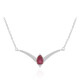 Collier en argent et Rubis de Bemainty