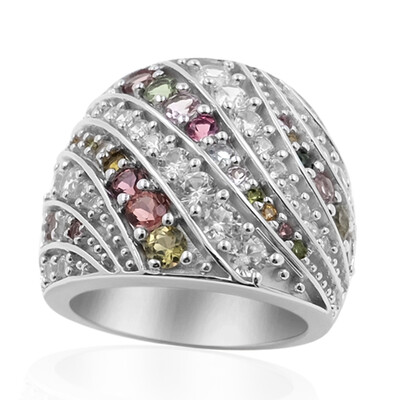 Bague en argent et Tourmaline