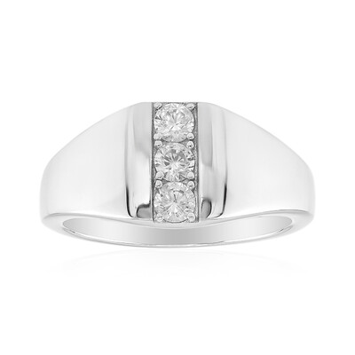 Bague en argent et Zircon