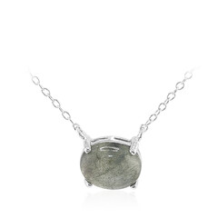 Collier en argent et Labradorite