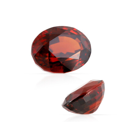 Gemme et Zircon rouge du soir 8,645 ct