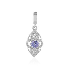 Pendentif en argent et Tanzanite non chauffée