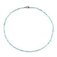 Collier en argent et Apatite bleue