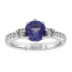 Bague en argent et Tanzanite