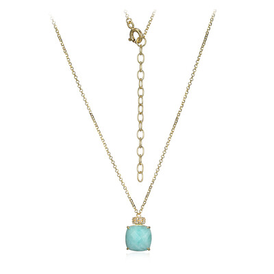 Collier en argent et Amazonite