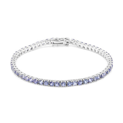 Bracelet en argent et Tanzanite