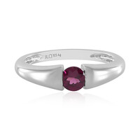 Bague en argent et Grenat Rhodolite