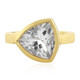 Bague en argent et Quartz blanc (MONOSONO COLLECTION)