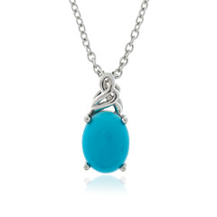 Collier en argent et Turquoise Sleeping Beauty