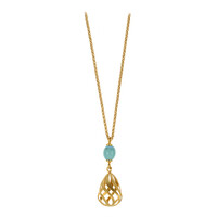 Collier en argent et Turquoise