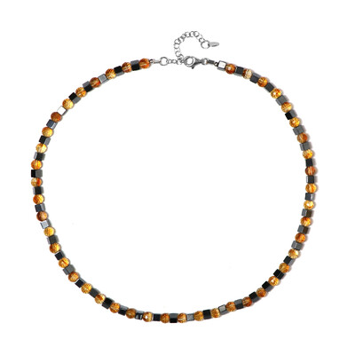 Collier en argent et Citrine (Riya)