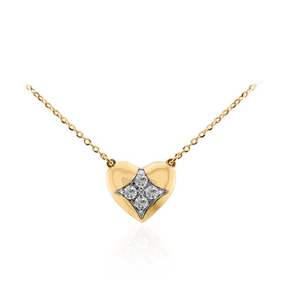 Collier en or et Diamant SI1 (G) (Annette)