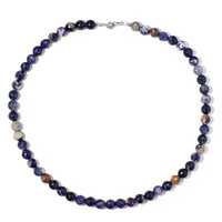 Collier en argent et Sodalite