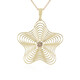 Collier en or et Diamant champagne I2 (Ornaments by de Melo)