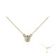 Collier en or et Diamant SI1 (G) (Annette)