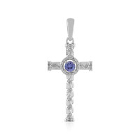 Pendentif en argent et Tanzanite