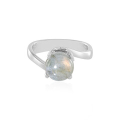 Bague en argent et Labradorite cuivrée de Maniry (KM by Juwelo)