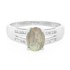 Bague en argent et Labradorite