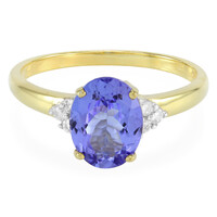 Bague en argent et Tanzanite