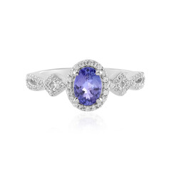 Bague en argent et Tanzanite