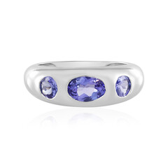 Bague en argent et Tanzanite