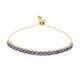 Bracelet en or et Tanzanite AAA