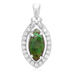 Pendentif en argent et Ammolite