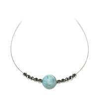 Collier et Larimar