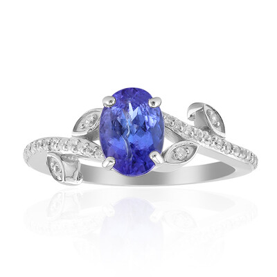 Bague en argent et Tanzanite