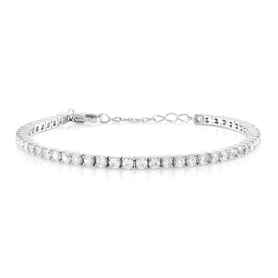 Bracelet en argent et Zircon