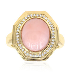 Bague en or et Opale rose (CIRARI)