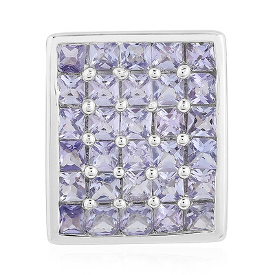 Pendentif en argent et Tanzanite (MONOSONO COLLECTION)